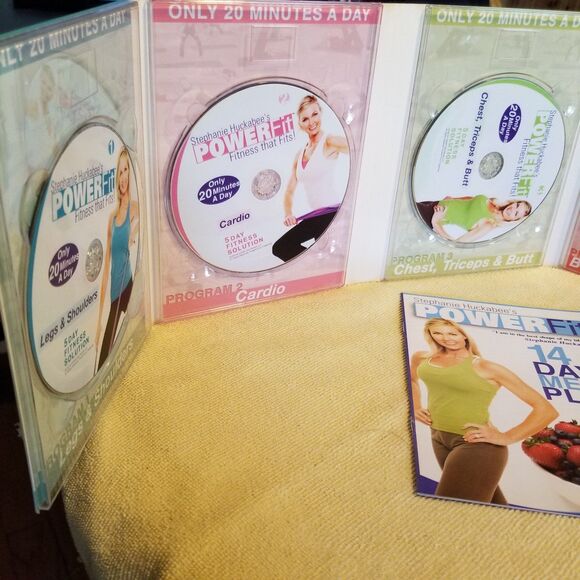 Stephanie Huckabee's Powerfit DVD set of 5 - Picture 2 of 9